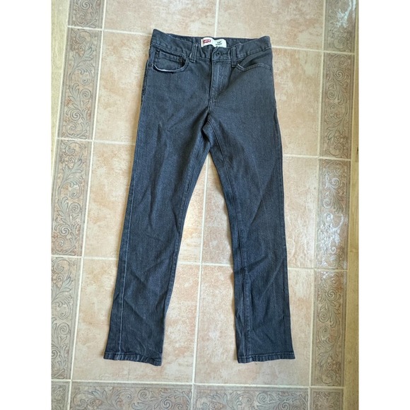 Levi's 510 Skinny Worn‎ once Gray Jeans Women Size w27 x L27 - Picture 1 of 6
